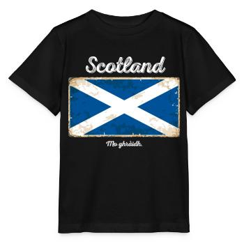 Ecosse mon amour - T-shirt bio MINI CREATOR Stanley/Stella Enfant - noir - Devant - Mikhail (115cm)
