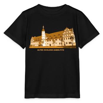 Zabeltitz Old Castle Baroque Garden Saxony - Stanley/Stella MINI CREATOR Kids’ T-Shirt - black - Front - Mikhail (115cm)