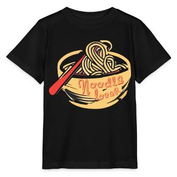 NUDELN - Stanley/Stella Kinder T-Shirt MINI CREATOR  - Schwarz - Vorne - Mikhail (115cm)