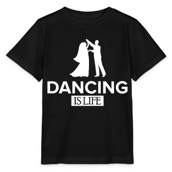Dancing Dance Music - Stanley/Stella Kinder T-Shirt MINI CREATOR  - Schwarz - Vorne - Mikhail (115cm)