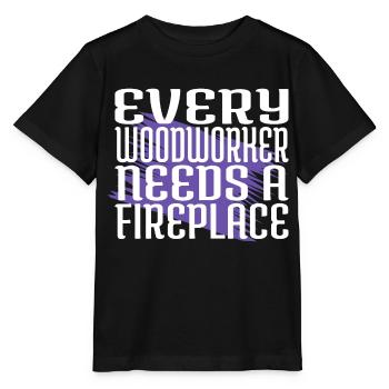 cutter funny carpenter carpenter john carpenter - Stanley/Stella Kinder T-Shirt MINI CREATOR  - Schwarz - Vorne - Mikhail (115cm)