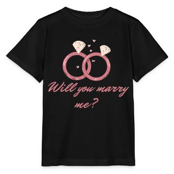 RING - Stanley/Stella Kinder T-Shirt MINI CREATOR  - Schwarz - Vorne - Mikhail (115cm)