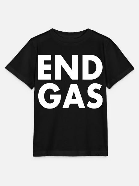 End gas - Stanley/Stella Kinder T-Shirt MINI CREATOR  - Schwarz