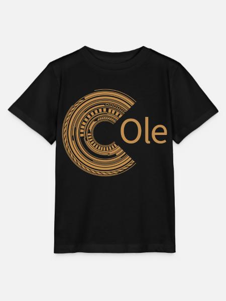 Für Ole - Stanley/Stella Kinder T-Shirt MINI CREATOR - Schwarz