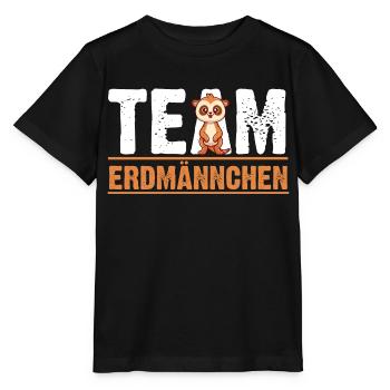 Erdmännchen - Stanley/Stella Kinder T-Shirt MINI CREATOR  - Schwarz - Vorne - Mikhail (115cm)