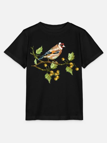 Ptak - Stanley/Stella T-shirt MINI CREATOR til børn - sort
