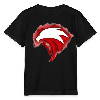 Pologne, Pologne, Drapeau polonais, Drapeau de la Pologne - T-shirt bio MINI CREATOR Stanley/Stella Enfant - noir - Devant - Mikhail (115cm)
