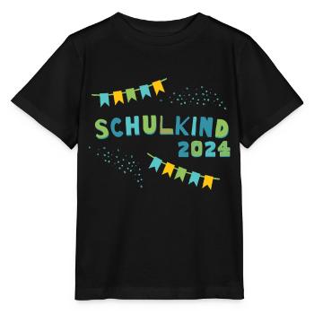 Écolier 2024 Inscription à l’école Premier jour d’école Enfants - T-shirt bio MINI CREATOR Stanley/Stella Enfant - noir - Devant - Mikhail (115cm)