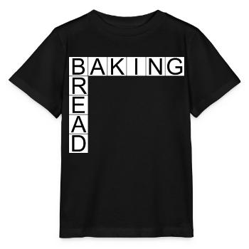 Cuisson du pain - T-shirt bio MINI CREATOR Stanley/Stella Enfant - noir - Devant - Mikhail (115cm)