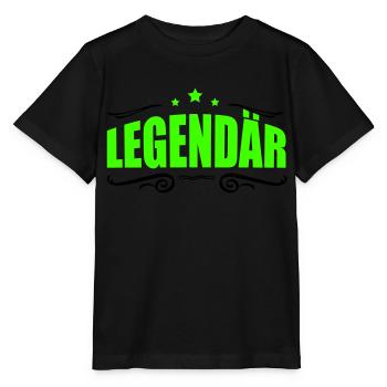 Légendaire 1 - T-shirt bio MINI CREATOR Stanley/Stella Enfant - noir - Devant - Mikhail (115cm)
