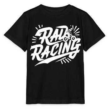 Rad Racing - Stanley/Stella Kinder T-Shirt MINI CREATOR  - Schwarz - Vorne - Mikhail (115cm)