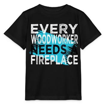 carpenter plumber union carpenter tshirts lumber - Stanley/Stella Kinder T-Shirt MINI CREATOR  - Schwarz - Vorne - Mikhail (115cm)