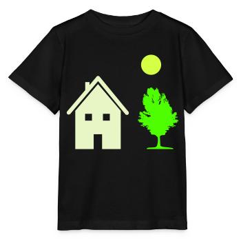 House Tree - Stanley/Stella MINI CREATOR Kids’ T-Shirt - black - Front - Mikhail (115cm)