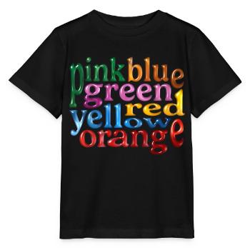 Falsche Farben - Stanley/Stella Kinder T-Shirt MINI CREATOR  - Schwarz - Vorne - Mikhail (115cm)