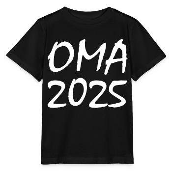 Oma 2025 - Stanley/Stella Kinder T-Shirt MINI CREATOR  - Schwarz - Vorne - Mikhail (115cm)