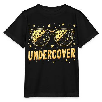 Discours d’infiltration - Costume drôle avec Sun Bril - T-shirt bio MINI CREATOR Stanley/Stella Enfant - noir - Devant - Mikhail (115cm)