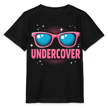 Discours d’infiltration - Costume drôle avec Sun Bril - T-shirt bio MINI CREATOR Stanley/Stella Enfant - noir - Devant - Mikhail (115cm)