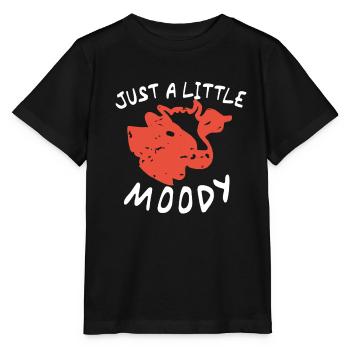 Art de la vache rétro rouge - T-shirt bio MINI CREATOR Stanley/Stella Enfant - noir - Devant - Mikhail (115cm)
