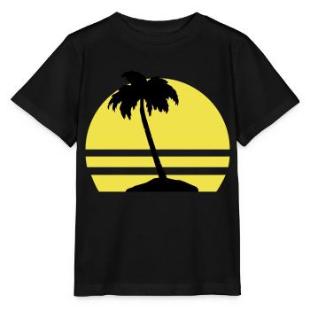 Palm Island - Stanley/Stella MINI CREATOR Kids’ T-Shirt - black - Front - Mikhail (115cm)