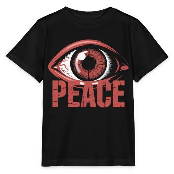 GROSSE BLUTIGE AUGEN - Stanley/Stella Kinder T-Shirt MINI CREATOR  - Schwarz - Vorne - Mikhail (115cm)