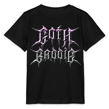 Goth Baddie! Goth Girl Gothic Aesthetic - Stanley/Stella Kinder T-Shirt MINI CREATOR  - Schwarz - Vorne - Mikhail (115cm)