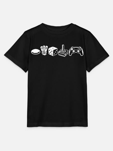 Controller Evolution | Gamer - Stanley/Stella Kinder T-Shirt MINI CREATOR  - Schwarz