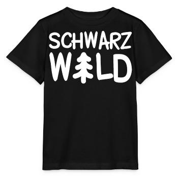 Schwarz Wald Tanne Nadelbaum Schwarzwälder - Stanley/Stella Kinder T-Shirt MINI CREATOR  - Schwarz - Vorne - Mikhail (115cm)