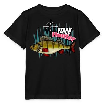 Chasseur de perches - T-shirt bio MINI CREATOR Stanley/Stella Enfant - noir - Devant - Mikhail (115cm)