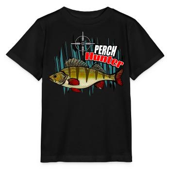 Chasseur de perches - T-shirt bio MINI CREATOR Stanley/Stella Enfant - noir - Devant - Mikhail (115cm)