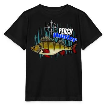 Chasseur de perches - T-shirt bio MINI CREATOR Stanley/Stella Enfant - noir - Devant - Mikhail (115cm)