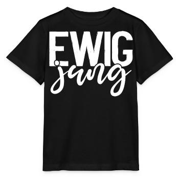 Ewig jung - Geburtstagsgeschenk - Stanley/Stella Kinder T-Shirt MINI CREATOR  - Schwarz - Vorne - Mikhail (115cm)