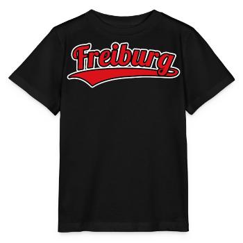 Fribourg Allemagne Ville natale - T-shirt bio MINI CREATOR Stanley/Stella Enfant - noir - Devant - Mikhail (115cm)