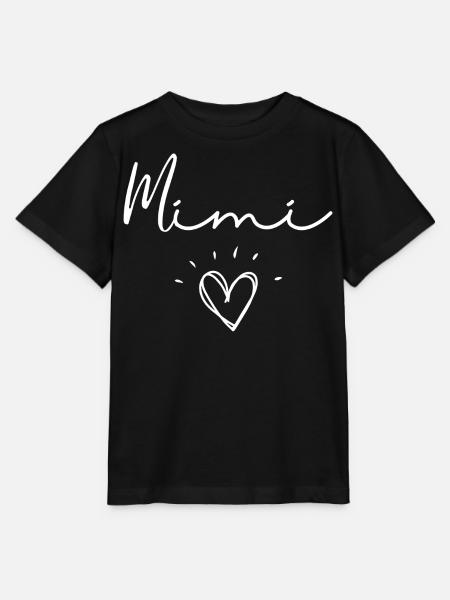 Mimi. mimi Geschenk - Stanley/Stella Kinder T-Shirt MINI CREATOR  - Schwarz
