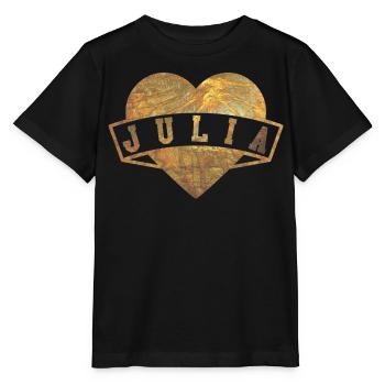 Julia Herzen Or - T-shirt bio MINI CREATOR Stanley/Stella Enfant - noir - Devant - Mikhail (115cm)