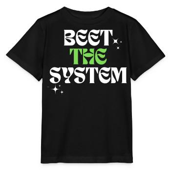 Beet the system - Stanley/Stella Kinder T-Shirt MINI CREATOR  - Schwarz - Vorne - Mikhail (115cm)