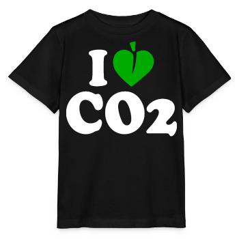 I love co2 - T-shirt bio MINI CREATOR Stanley/Stella Enfant - noir - Devant - Mikhail (115cm)