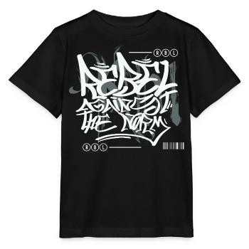 Streetwear Urban Graffiti - Stanley/Stella MINI CREATOR Kids’ T-Shirt - black - Front - Mikhail (115cm)