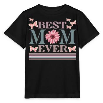 Mama - Stanley/Stella Kinder T-Shirt MINI CREATOR  - Schwarz - Vorne - Mikhail (115cm)