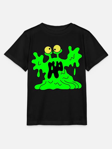 The Blob - Stanley/Stella Kinder T-Shirt MINI CREATOR - Schwarz
