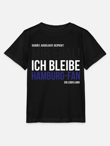 Ich bleibe Hamburg-Fan - Stanley/Stella Kinder T-Shirt MINI CREATOR  - Schwarz