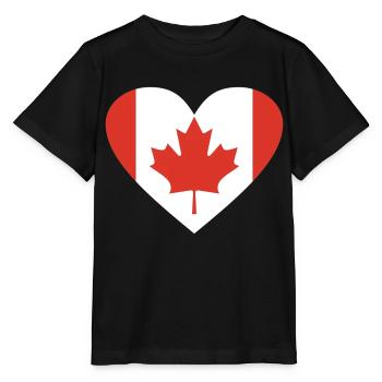Kanada - Stanley/Stella Kinder T-Shirt MINI CREATOR  - Schwarz - Vorne - Mikhail (115cm)