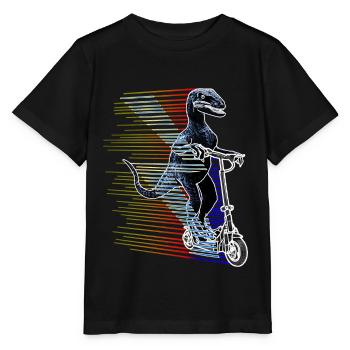 Escooter Electroroller E-Scooter Raptor Bestseller - T-shirt bio MINI CREATOR Stanley/Stella Enfant - noir - Devant - Mikhail (115cm)