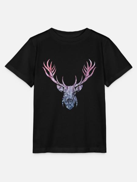 Hirsch - Stanley/Stella Kinder T-Shirt MINI CREATOR - Schwarz