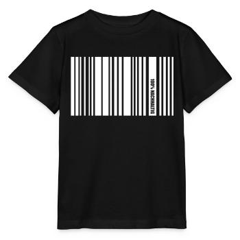 nachhaltig white - Stanley/Stella Kinder T-Shirt MINI CREATOR  - Schwarz - Vorne - Mikhail (115cm)