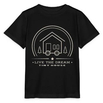 Tiny house - Stanley/Stella MINI CREATOR Kids’ T-Shirt - black - Front - Mikhail (115cm)