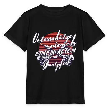 Dartpfeil - Stanley/Stella Kinder T-Shirt MINI CREATOR  - Schwarz - Vorne - Mikhail (115cm)