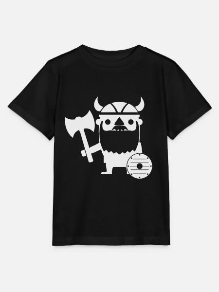 Vikingos vikingos - Camiseta para niños MINI CREATOR de Stanley/Stella - negro