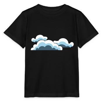 Des nuages - T-shirt bio MINI CREATOR Stanley/Stella Enfant - noir - Devant - Mikhail (115cm)
