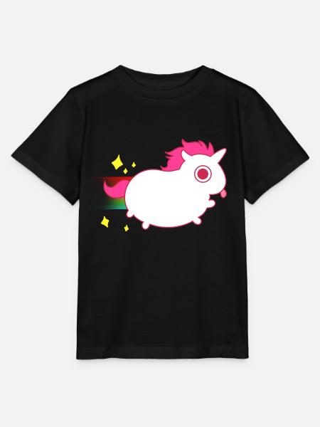 licorne - T-shirt bio MINI CREATOR Stanley/Stella Enfant - noir