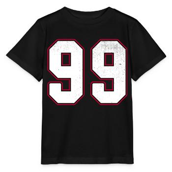 Numéro quatre-vingt-dix neuf - 99 Classic Vintage Sport - T-shirt bio MINI CREATOR Stanley/Stella Enfant - noir - Devant - Mikhail (115cm)